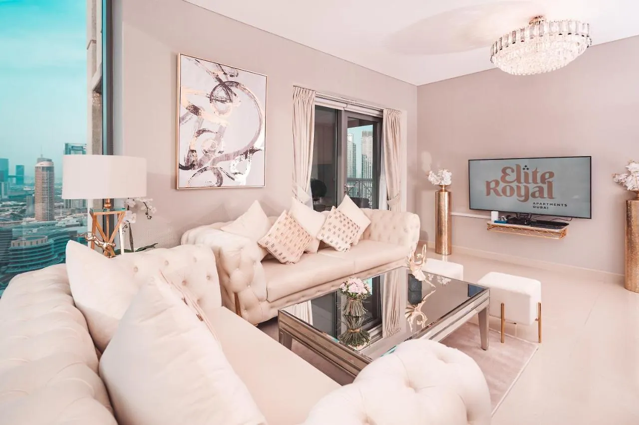 Elite Royal Apartment - Highest Floor - Full Burj Khalifa & Fountain View - Duke دبي