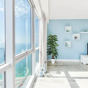 Luxury Jbr I Al Fattan Full Sea View I Free 5 Star Access شقة